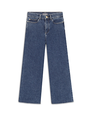 Dl1961 Girl's Lily High-rise Wide-leg Denim Jeans In Adams
