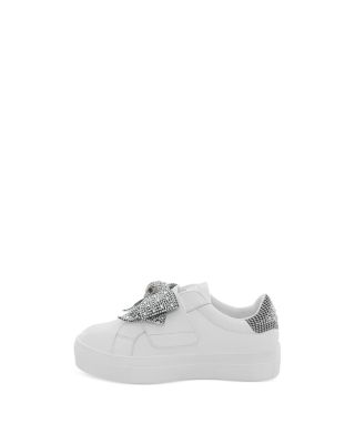 Girls' Mini Laney Bow Embellished Sneakers - Toddler