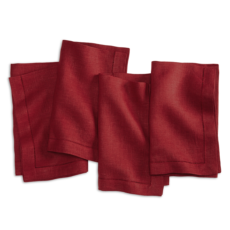 Sferra Festival 4-piece Dinner Napkin Set In Cinnabar