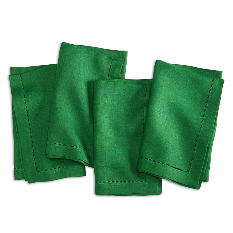 Sferra Festival 4-piece Dinner Napkin Set In Emerald