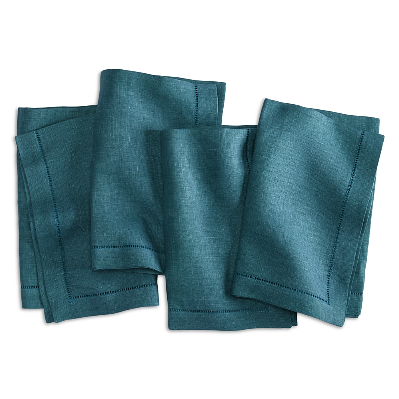 Sferra Festival Dinner Napkins, Set Of 4 In Peacock