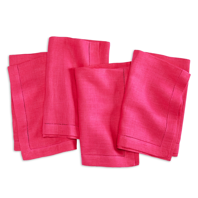 Sferra Festival Linen Dinner Napkins, Set Of 4 In Raspberry