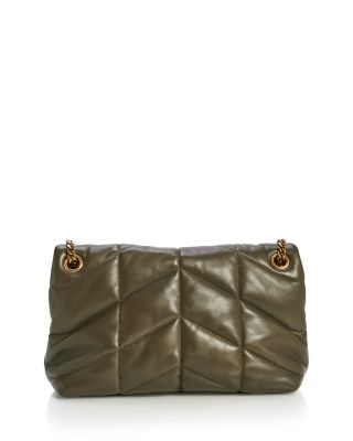 Puffer Small Convertible Shoulder Bag in Nappa Leather