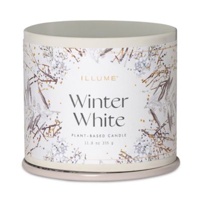 ILLUME - Winter White Vanity Tin Candle, 11.8 oz.