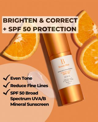 Universal C Skin Refiner Vitamin C Serum + SPF50 Mineral Sunscreen