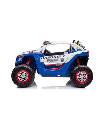  24V Toys Police UTV 2 Seater Ride-on - Ages 3-8