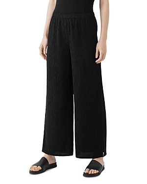 eileen fisher wide leg ankle pants