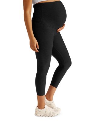 Love The Bump Spacedye Capri Maternity Leggings