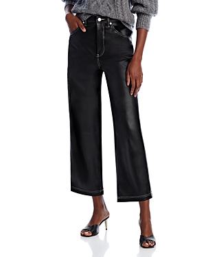 Shop Blanknyc Faux Leather Cropped Pants In City Bound