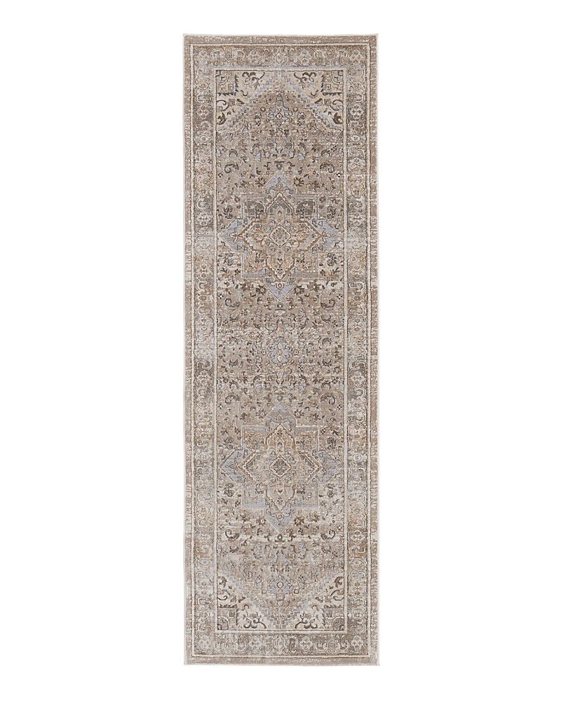 Feizy Celene Cel39kxf Runner Area Rug, 2'6 X 8' In Beige/gray