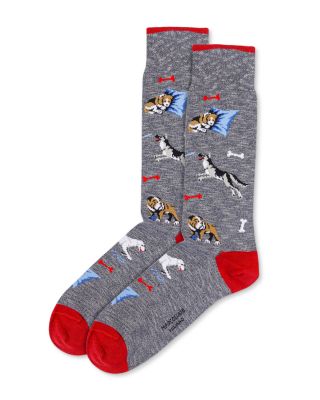 Marcoliani - I Love My Dog Pima Cotton & Nylon Mid Calf Socks