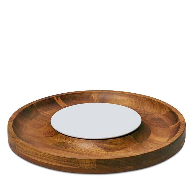 Nambe Duets Cheeseboard In Brown