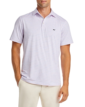 Vineyard Vines Tri-color Sankaty Polo In A676 Stp W