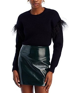 Aqua Feather Sweater - 100% Exclusive In Black