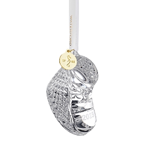Waterford Baby's First Boot Ornament 2023 In Clear