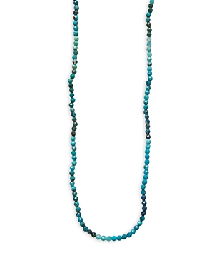 Argento Vivo All Around Beaded Chrysocolla Necklace, 16 In Blue