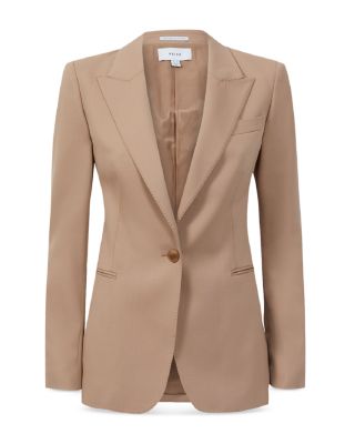 【海外限定】REISSジャケット☆Darcie Single-Breasted Belted S Buy Reiss Pink Darcie Single-Breasted Belted Suit Jacket