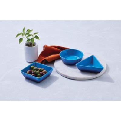 Stoneware Tapas Dishes, Set of 3