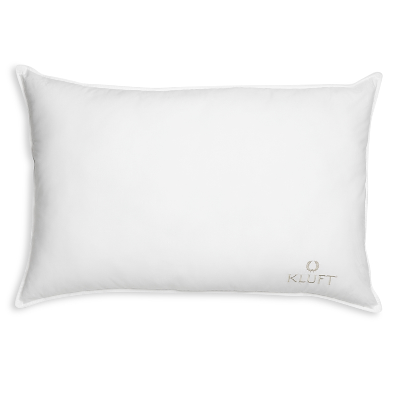 Kluft Queen Down Alternative Pillow, Soft/medium In White