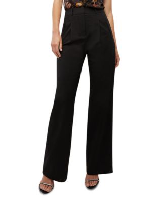 Veronica Beard - Ollie Wool Blend Wide Leg Pants