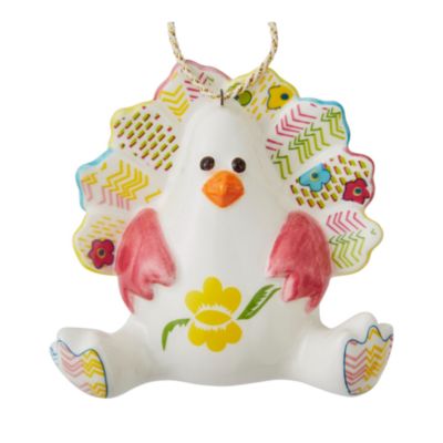 Timothy Turkey Patchwork Ornament
