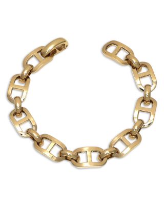 Bloomingdale's Fine Collection - Domed Mariner Link Bracelet in 14K Yellow Gold