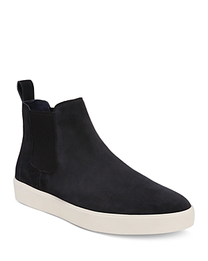 Shop Vince Men's Tamas Pull On Chelsea Boots In Coastal