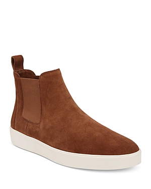 Shop Vince Men's Tamas Pull On Chelsea Boots In Coriander