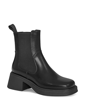 Shop Vagabond Women's Dorah Pull On Chelsea Boots In Black