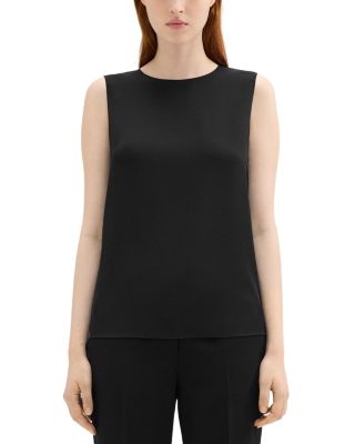 Silk Sleeveless Top