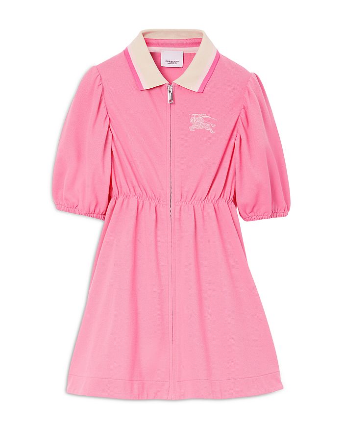 Burberry Girls' Alesea EKD Pique Polo Shirt Dress - Little Kid, Big Kid ...