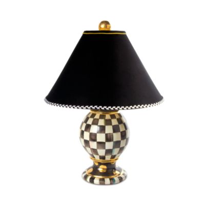 Courtly Check Globe Table Lamp