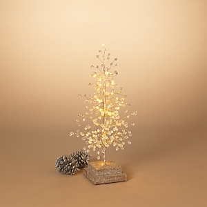 Gerson Company 16 Lighted Acrylic Tree In White