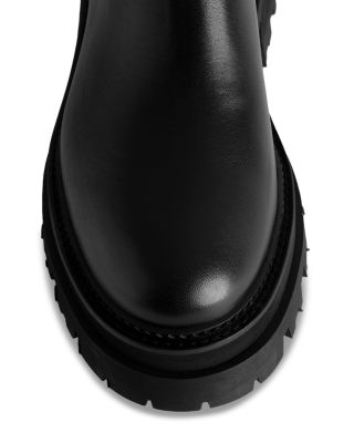 Women's Ride Stretch White Chelsea Boots