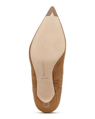 【Veronica Beard】リサ 70mm ピンヒール ブーツ Veronica Beard Lisa Leather High-Heel Boots | Saks Fifth Avenue