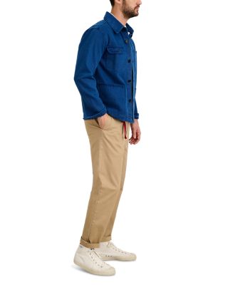 Garment Dyed Denim Work Jacket