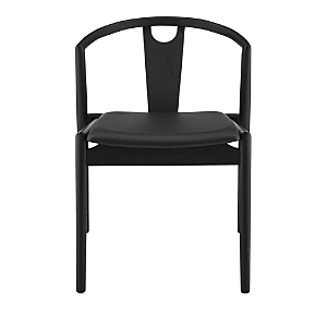Euro Style Blanche Side Chair In Black