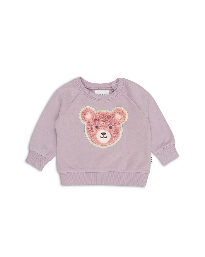 Huxbaby Girls' Rainbow Bear Sweatshirt - Baby, Little Kid | Bloomingdale's