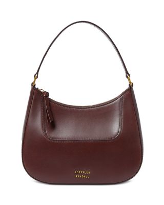 Loeffler randall rider nubuck discount and leather shoulder bag