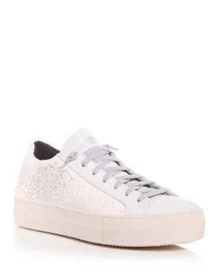 P448 - Women's Thea Embellished Platform Low Top Sneakers