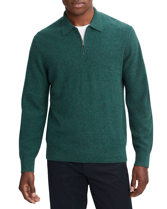 Vince Cashmere Quarter Zip Sweater | Bloomingdale's