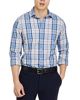 The Men's Store at Bloomingdale's - Slim Fit Long Sleeve Button Front Shirt  