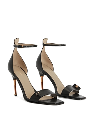Allsaints Betty Ankle Strap Sandal In Black