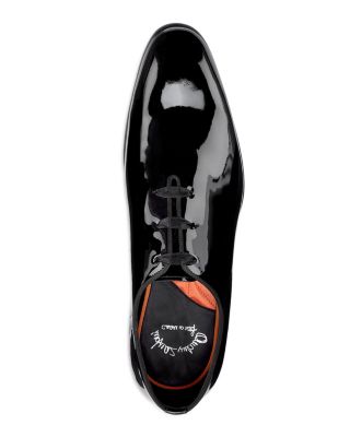 Men&#39;s Padova Wholecut Patent  Lace Up Formal Shoes