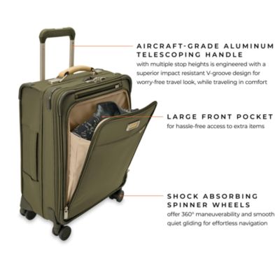 Baseline Global Carry On Spinner Suitcase