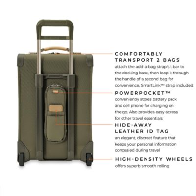 Baseline Essential 2 Wheel Carry On Suitcase
