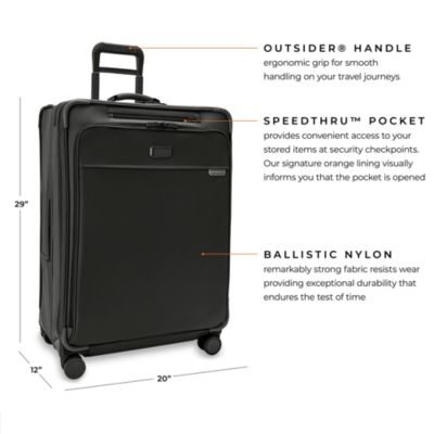Baseline Large Expandable Spinner Suitcase