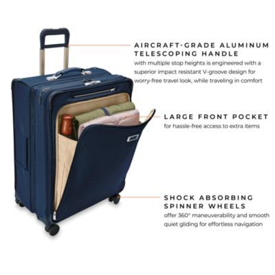 Baseline Large Expandable Spinner Suitcase