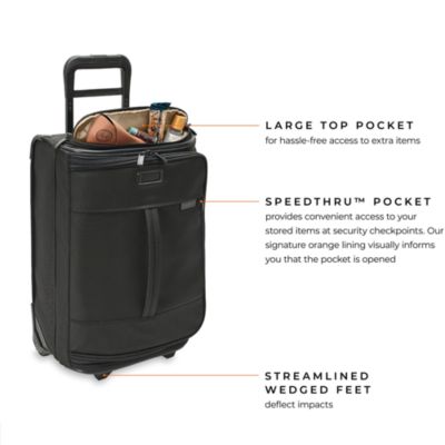 Baseline Global 2 Wheel Carry On Duffel Bag