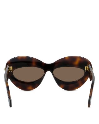 Double Frame Cat Eye Sunglasses, 67mm